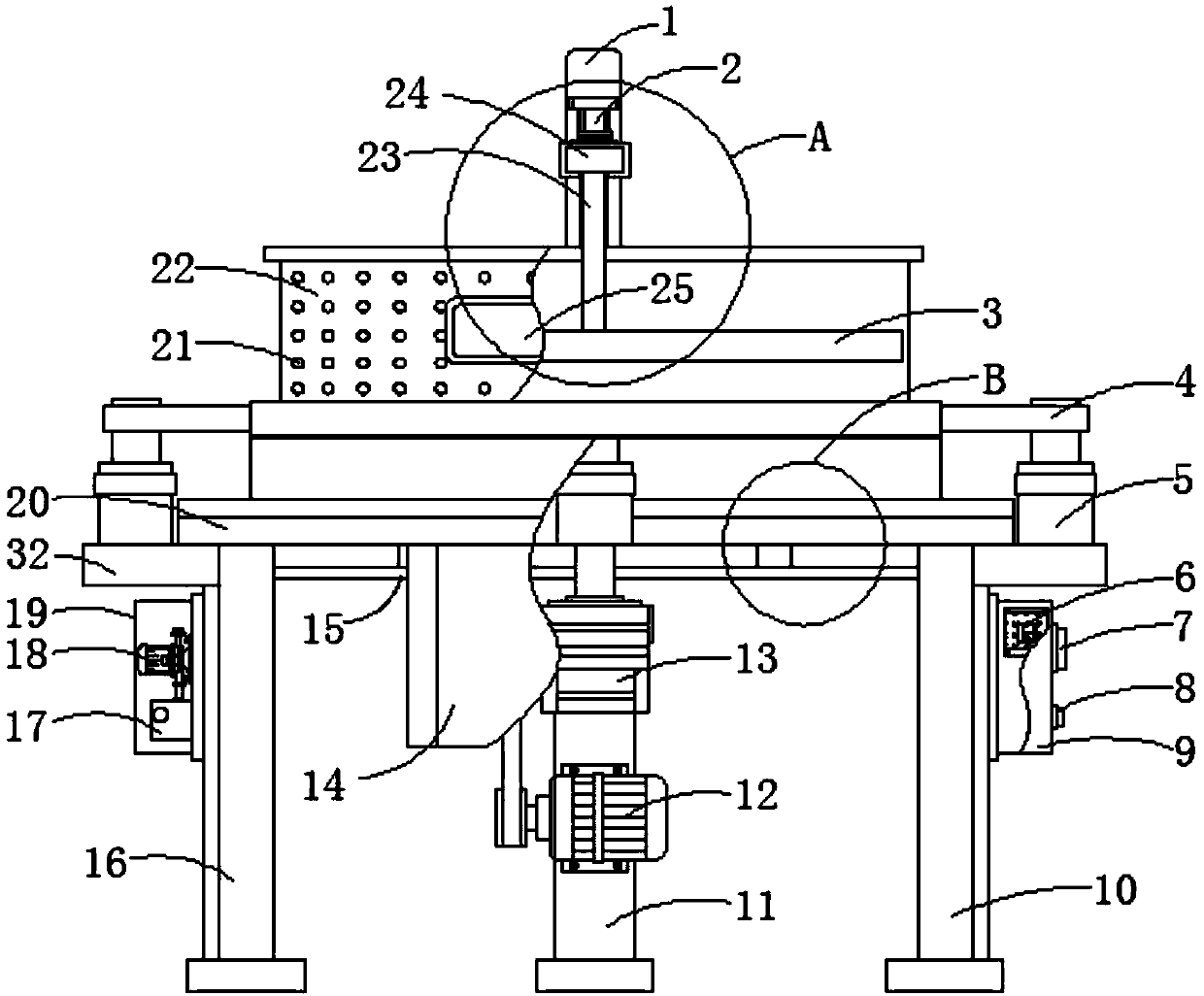 Tea leaf rolling machine capable of automatically controlling rolling pressure