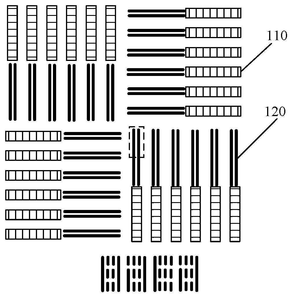 Overlay marking method, overlay measuring method and overlay mark