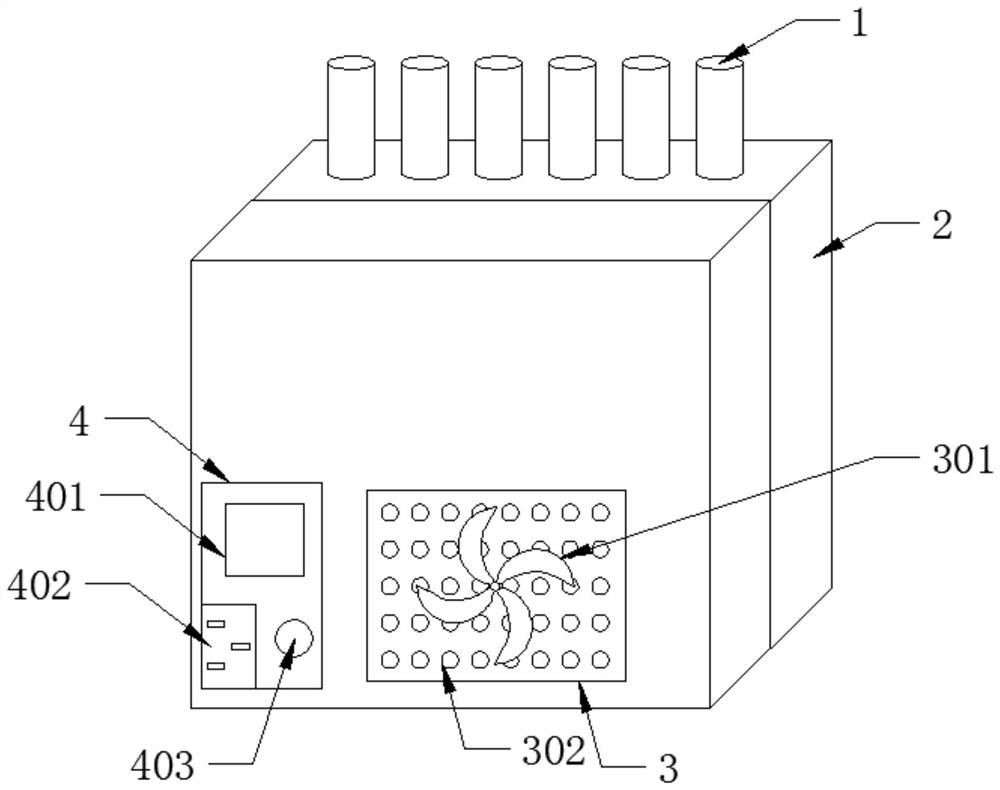 Multi-antenna network receiving equipment applied to remote communication of power system