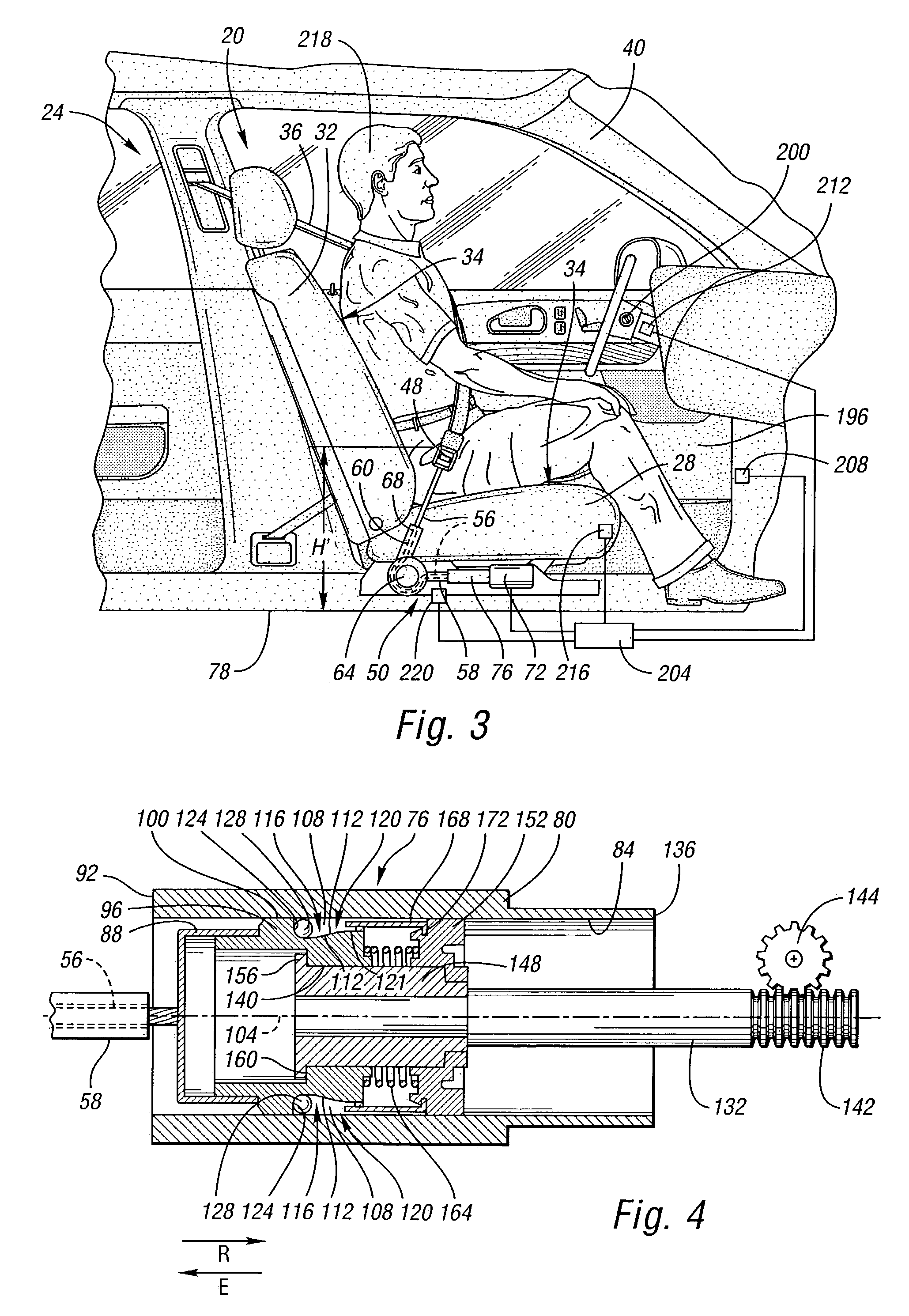 Seat belt buckle presenter and method of use therefor