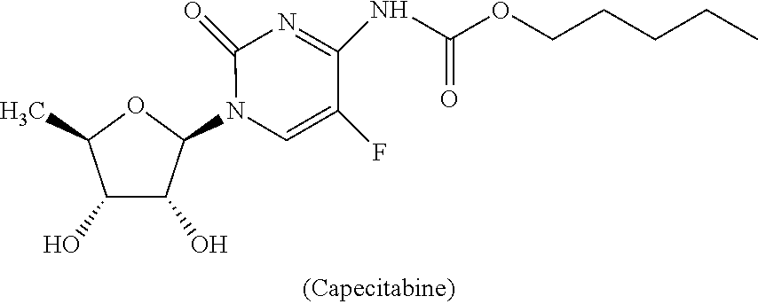 Extended release capecitabine capsules