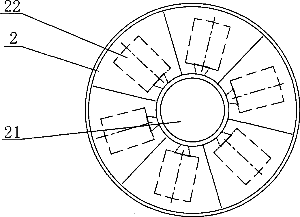 Centrifugal casting device and method of composite hammer head