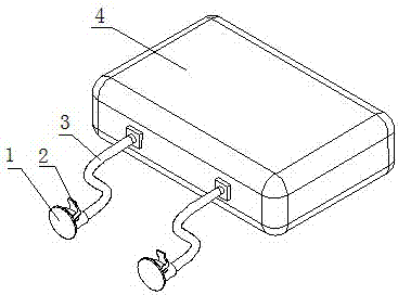 Fixing device for vehicle-mounted air purifier