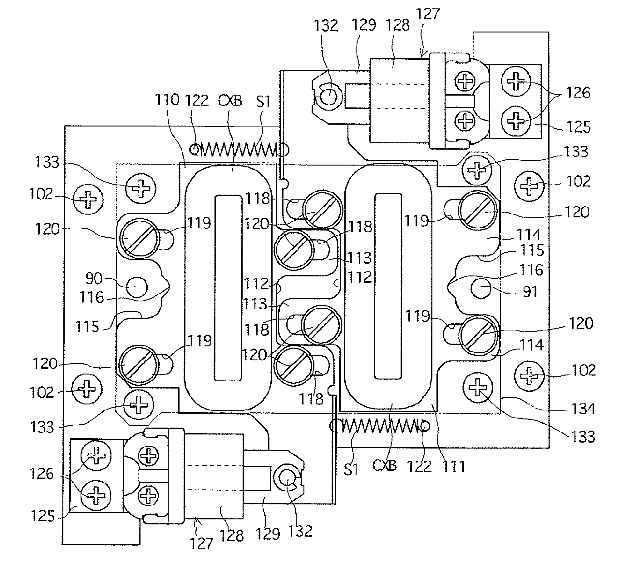 Lock mechanism for stage apparatus