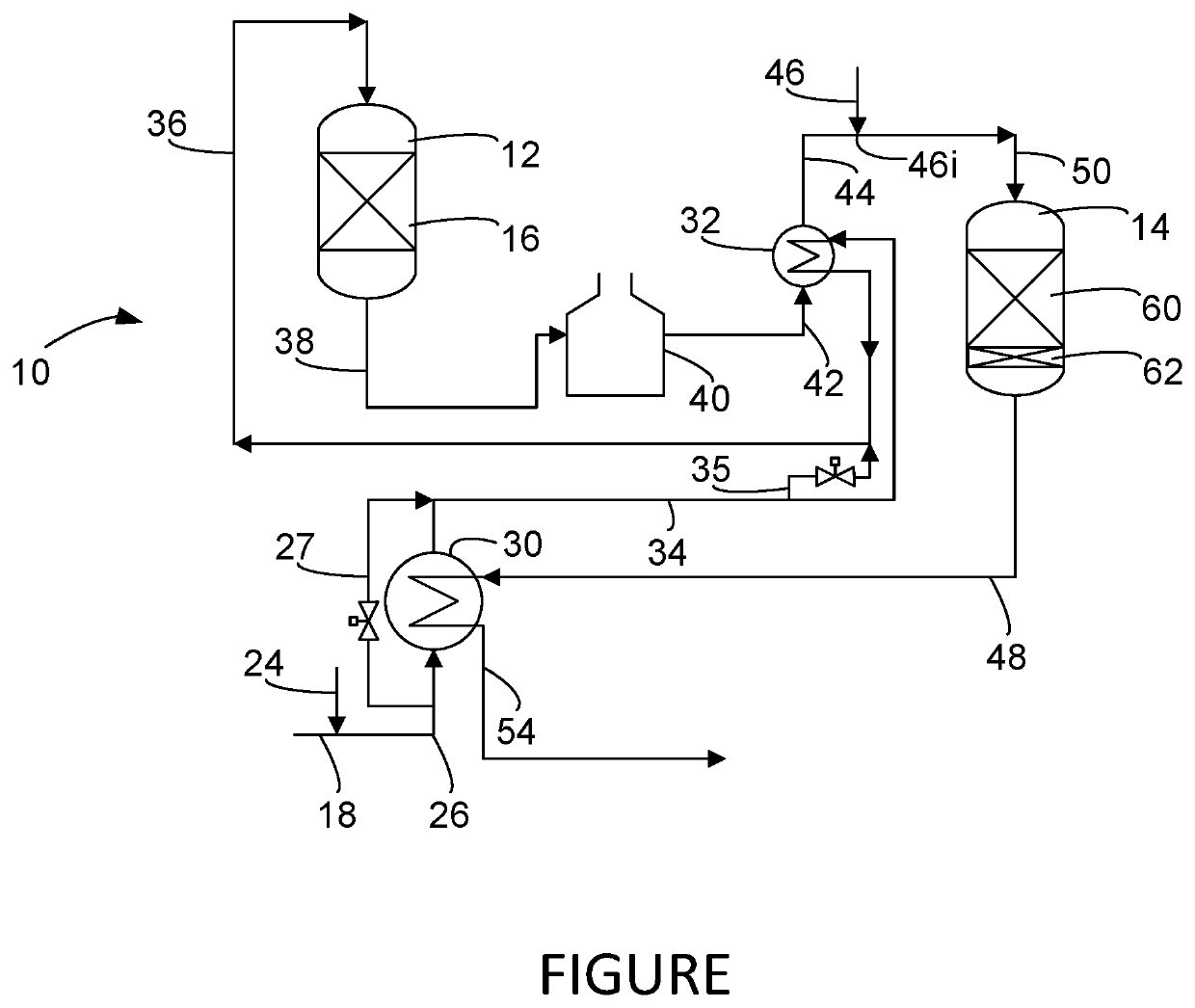 Apparatus and process for heating hydroisomerization feed