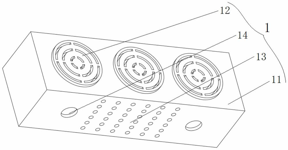 Intelligent temperature control power distribution cabinet