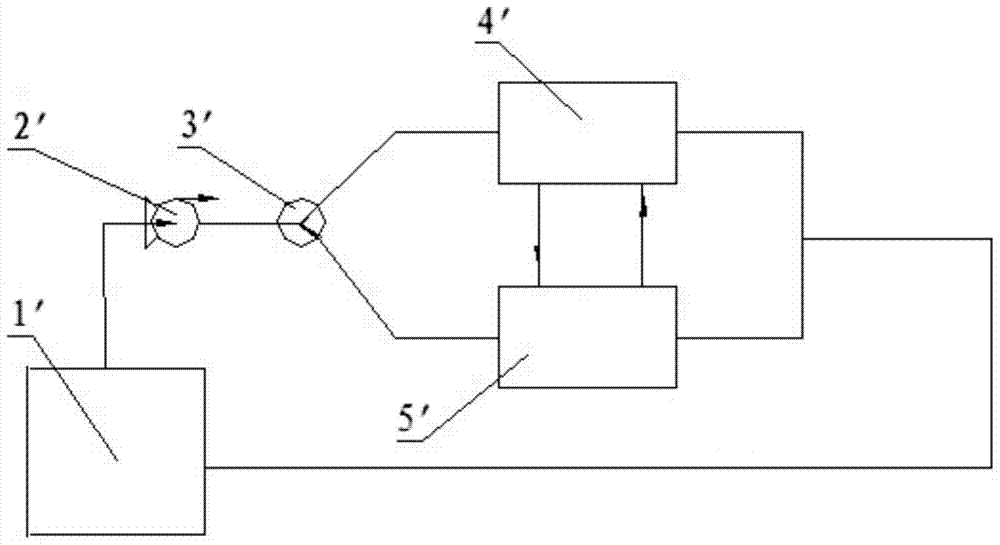 A kind of EGR system and the control method and control device of the intake air temperature after cooling