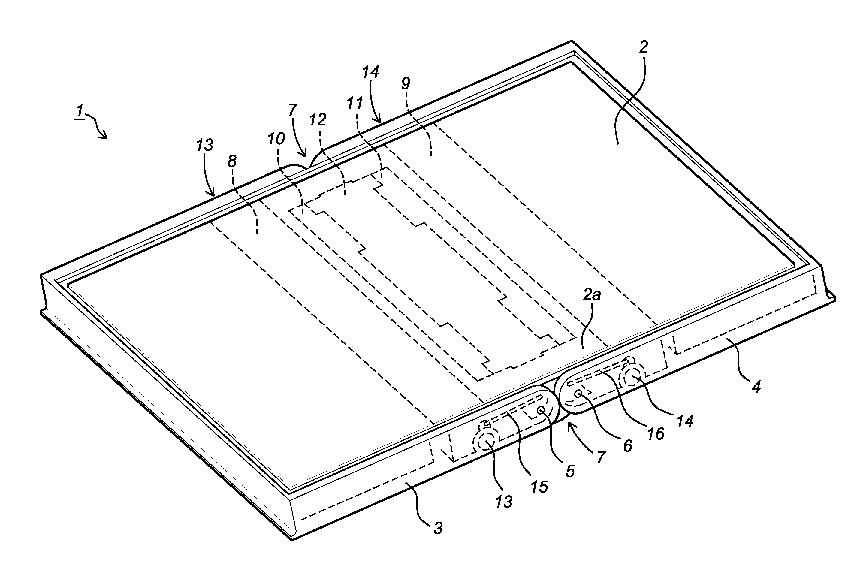 Display system with a flexible display