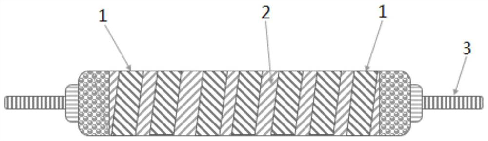 Micro-concave roller gap engraving process