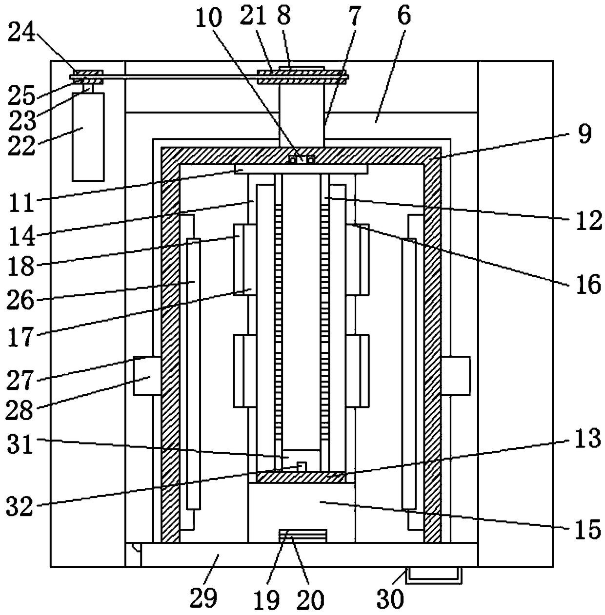 Roast duck device based on electric vehicle carrier