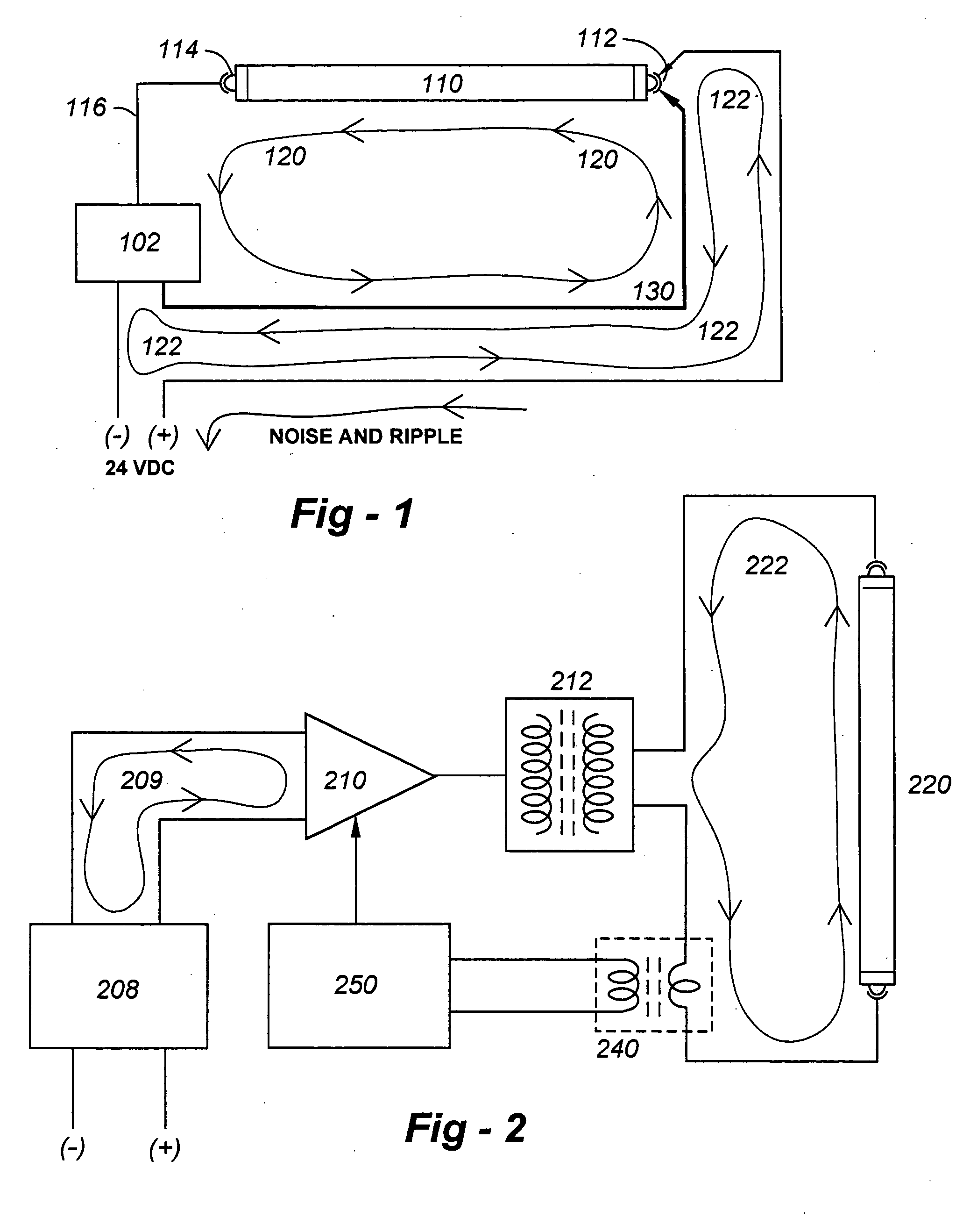 Multiple failure detection shutdown protection circuit for an electronic ballast