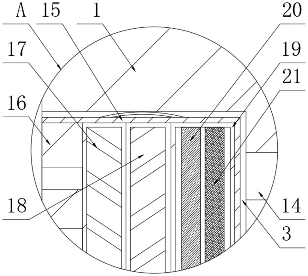 Storage equipment based on sausage casing use and use method