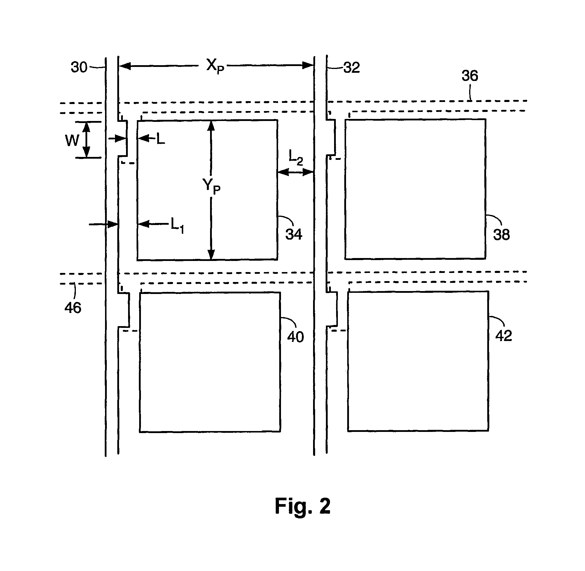 Minimally-patterned semiconductor devices for display applications