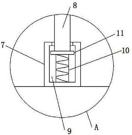 Clamping device for orthopedics department