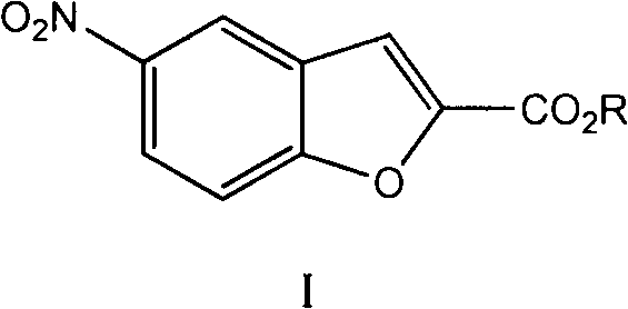 Preparation method of vilazodone intermediate