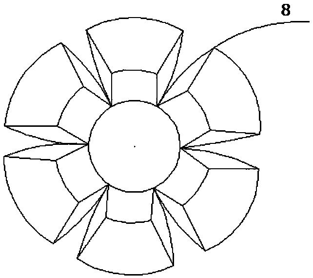 Device for reducing pore diameter of elbow