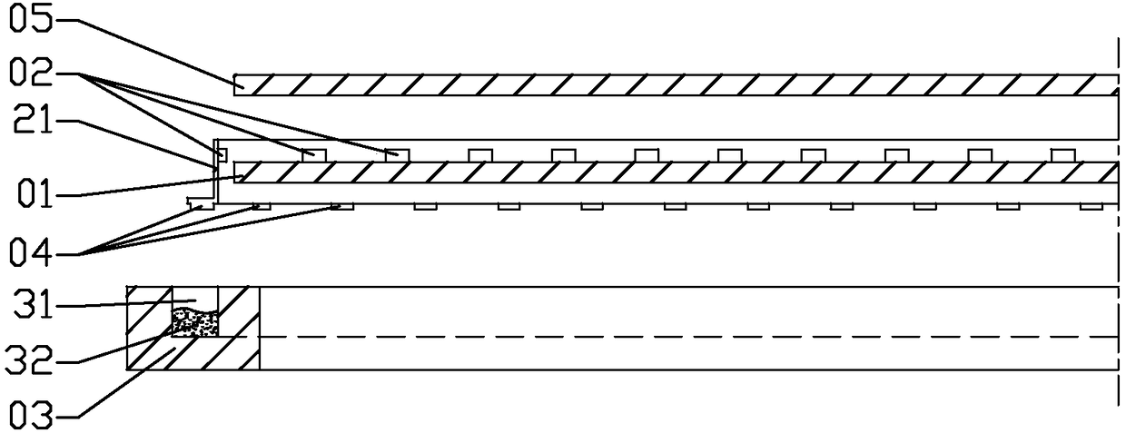 Multi-light-source panel lamp with brightness distributed in layering mode