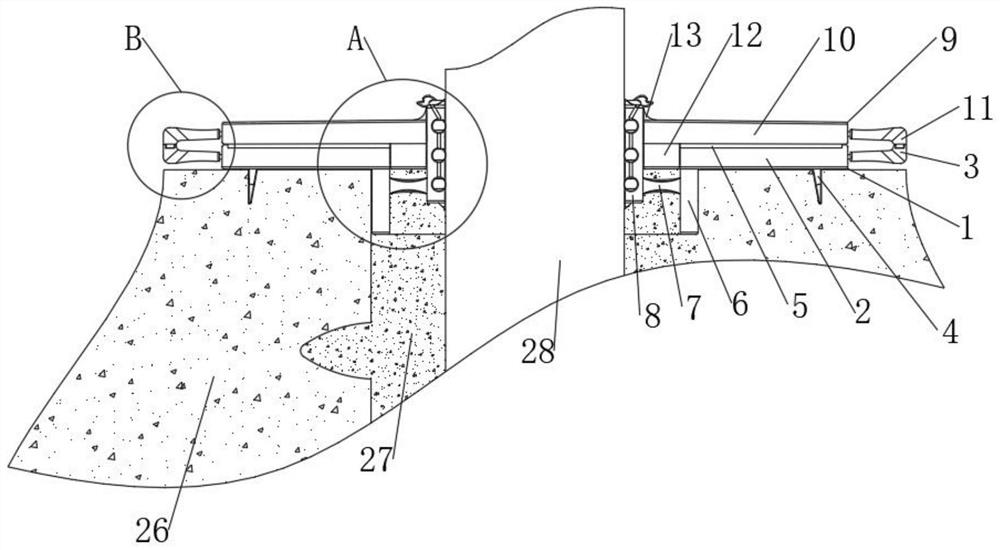 Sand control well completion structure capable of easily pulling out underground sand control pipe column