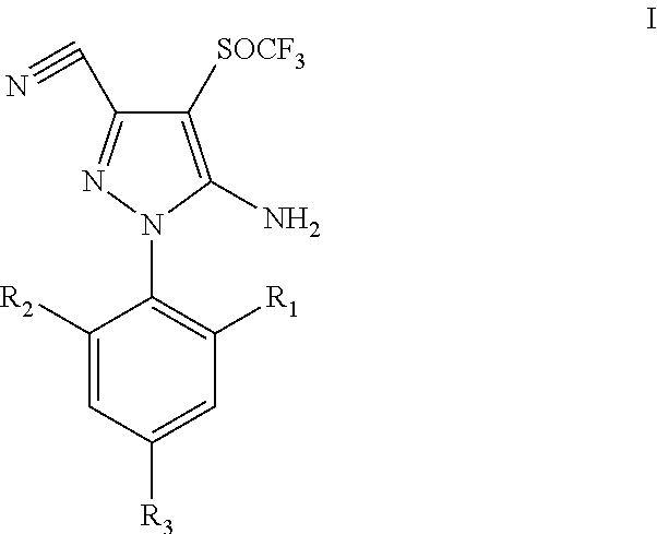 Process for synthesis fipronil