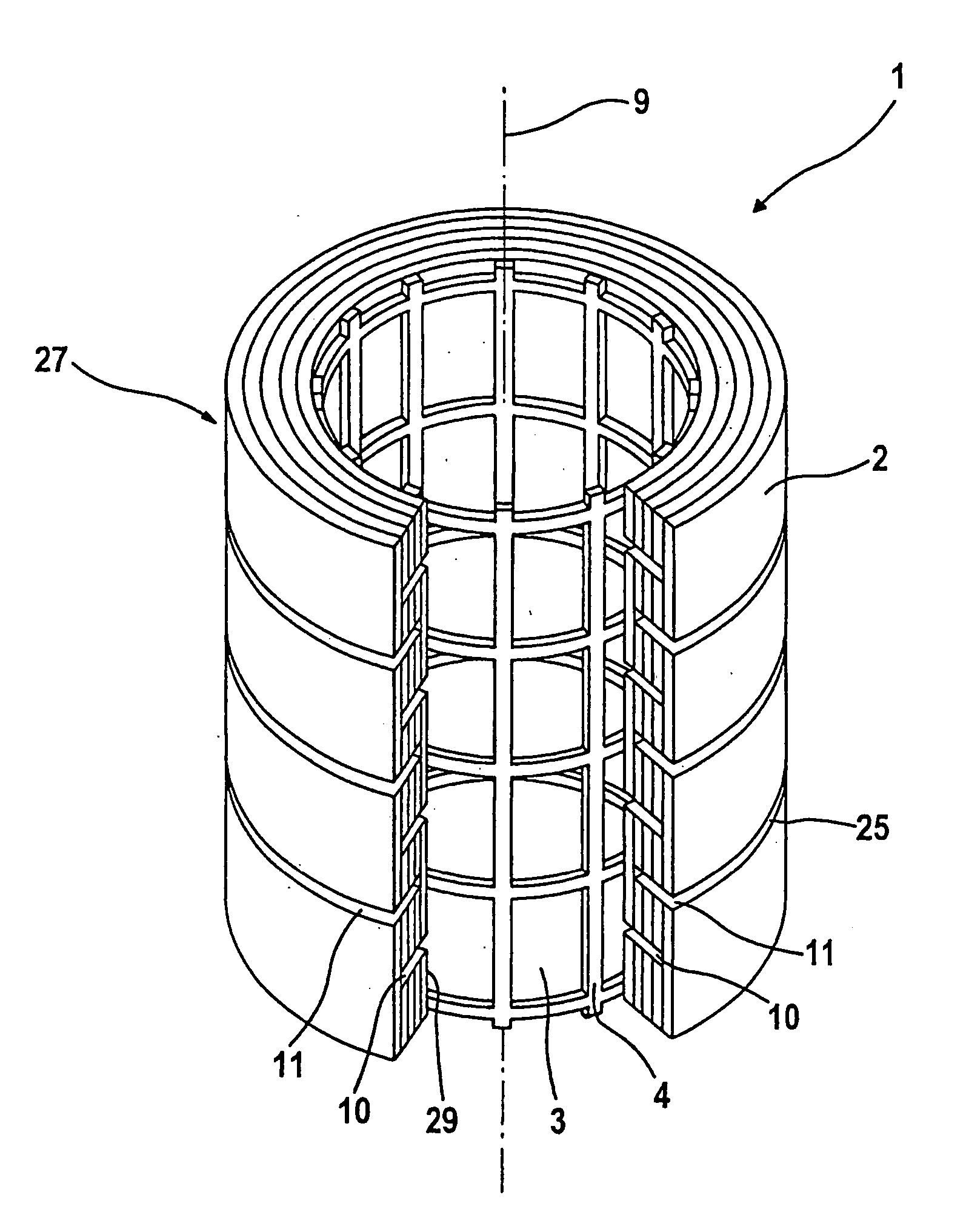 Filter module and method for its manufacture