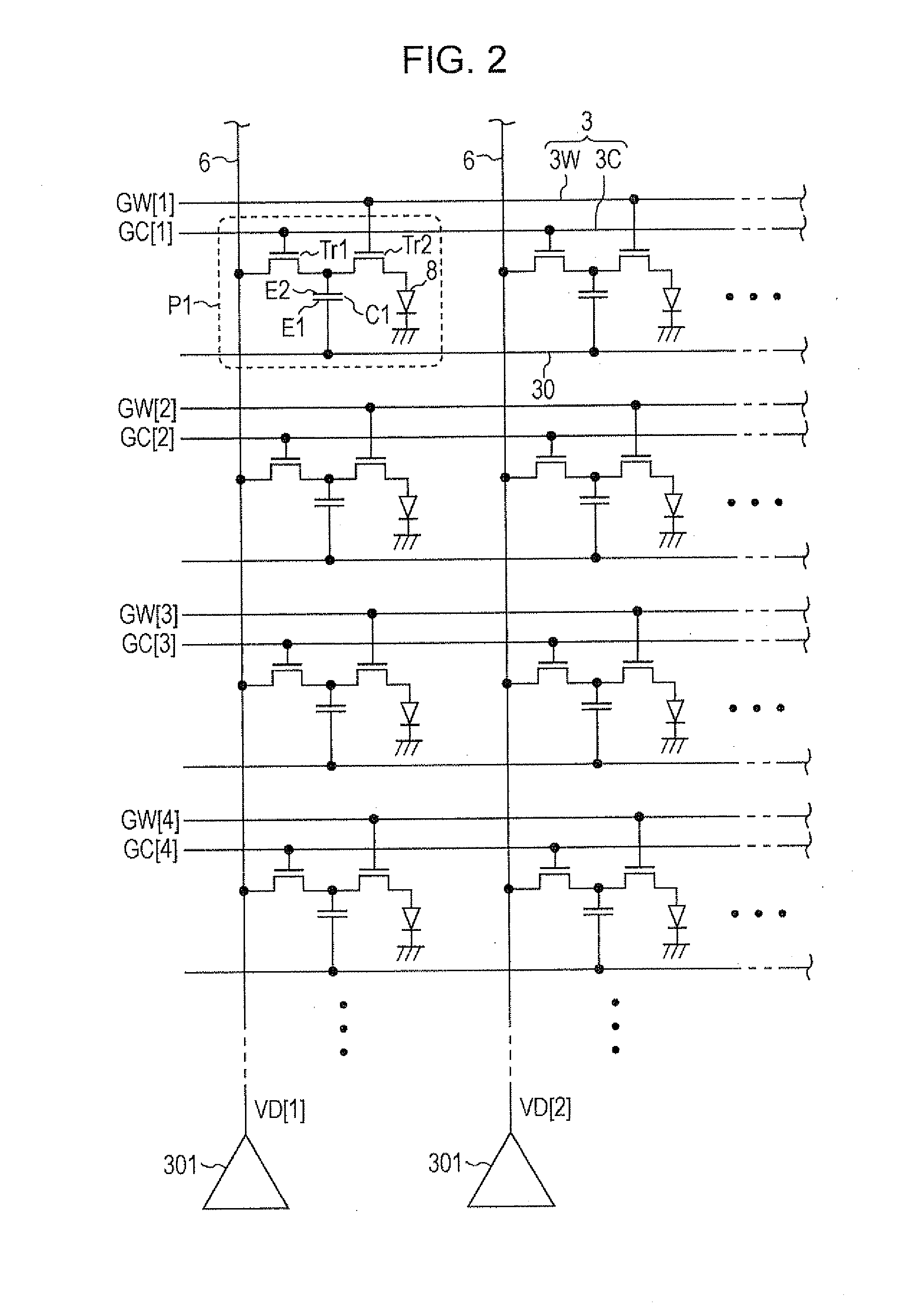 Electro-optic device, driving method thereof and electronic device