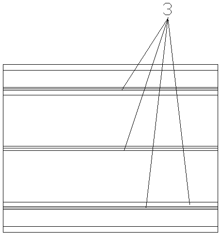 Large splicing type plastic inspection well chamber, forming processing equipment and forming method