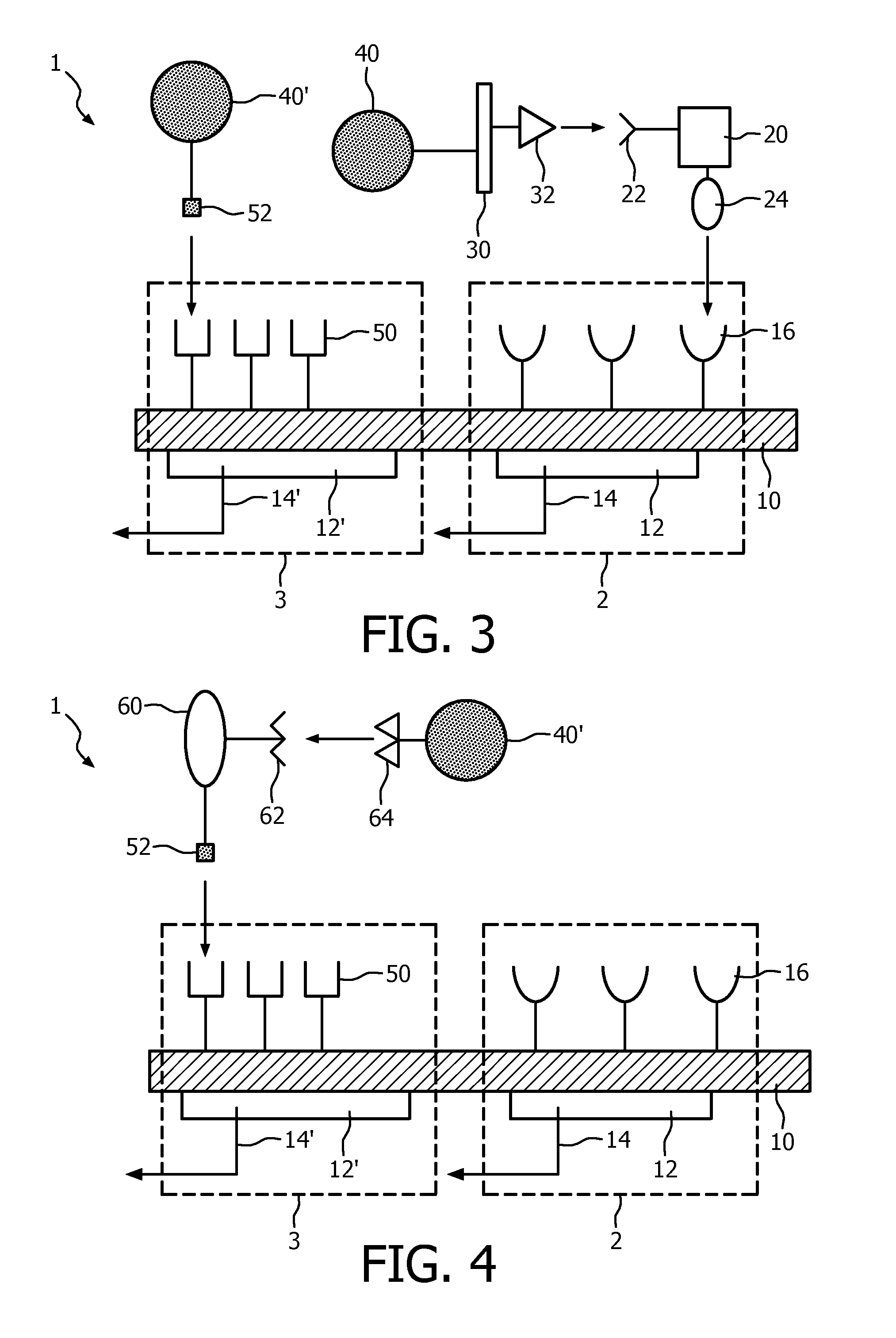 Magnetic sensor device, method of operating such a device and sample