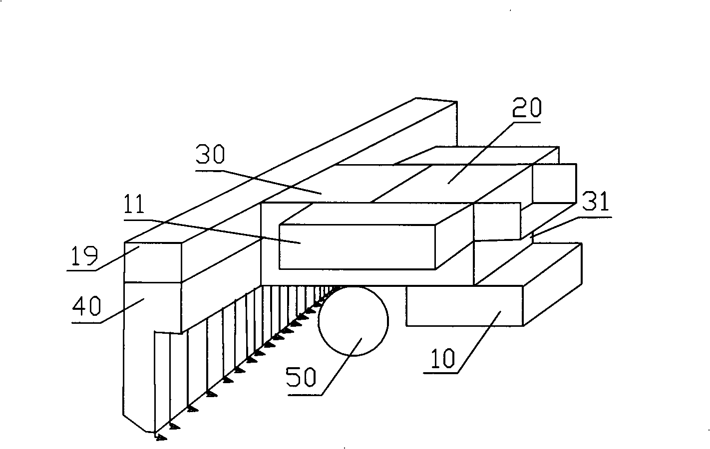Full-automatic accurate garlic transplanter and planting method