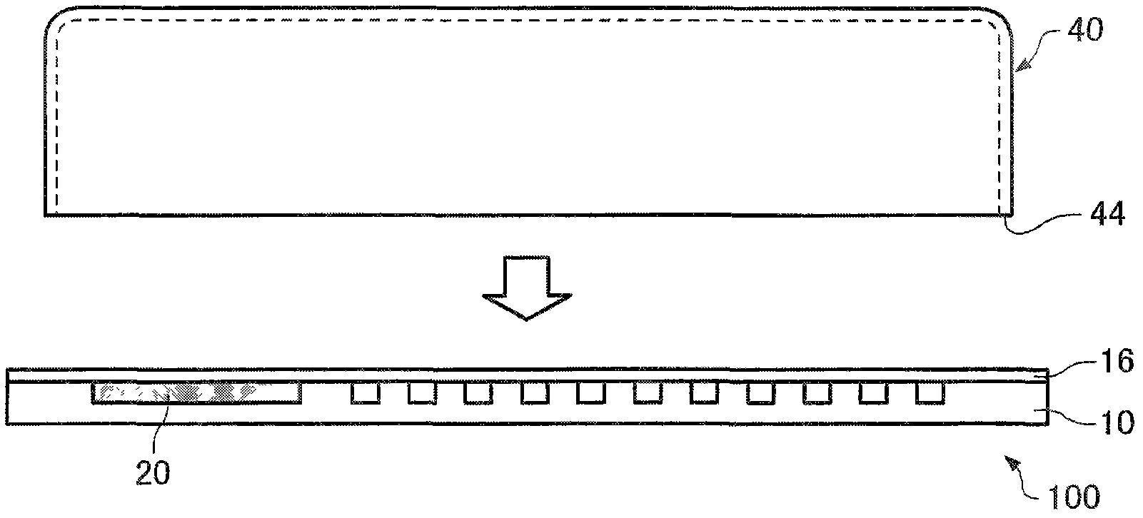 Method of filling liquid sample