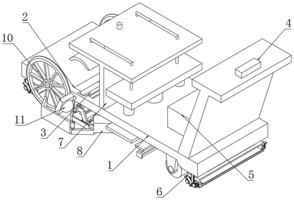 Agricultural multifunctional integrated mulching film laying device