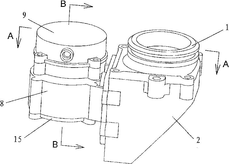 Electric motor valve