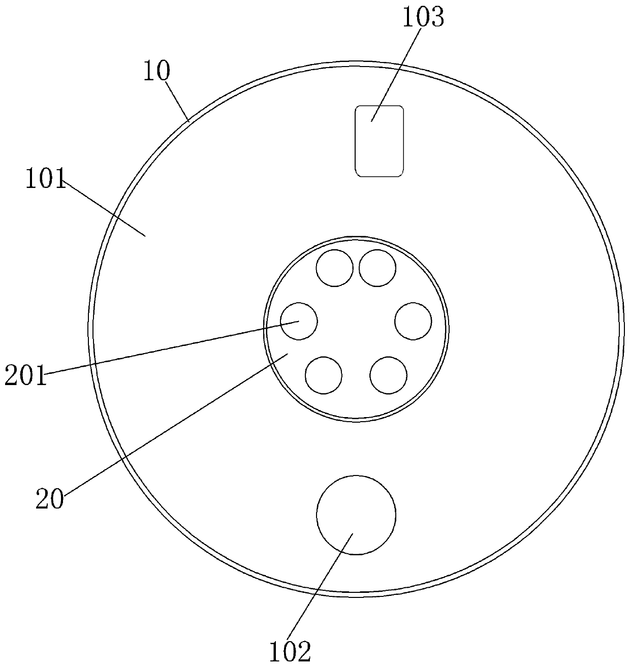 Main bearing disassembling method and main bearing maintenance method of main drive of shield machine