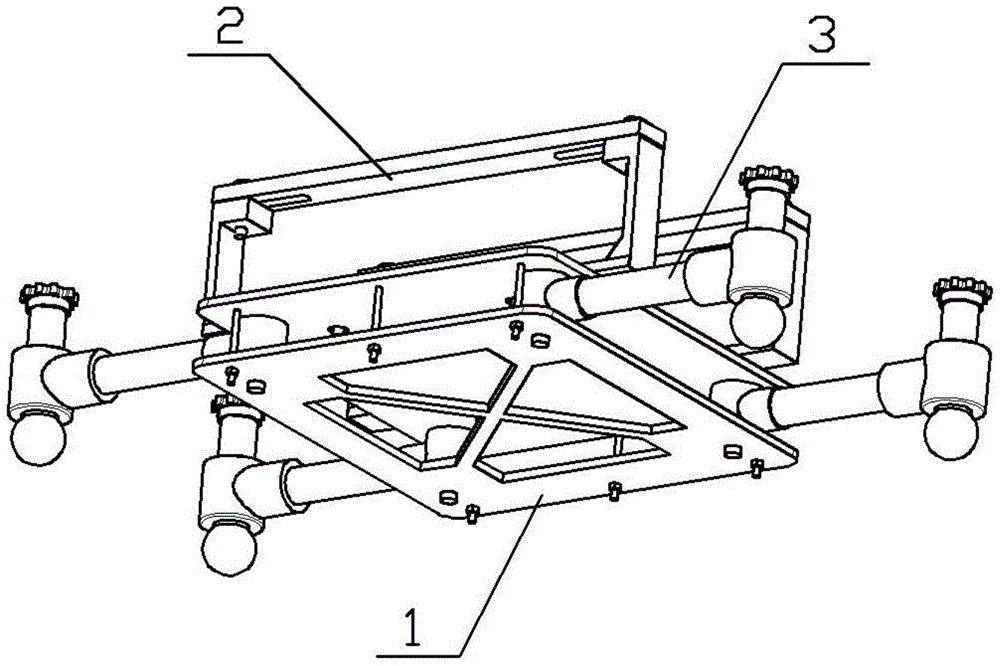 Supporting device for preventing motorcycle from slipping and tipping over on ice and snow road