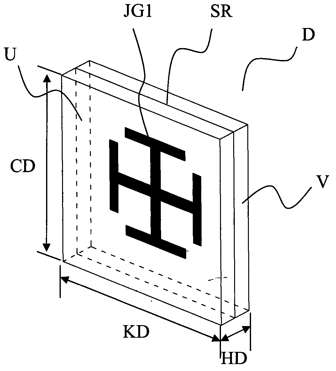 Cassegrain metamaterial antenna