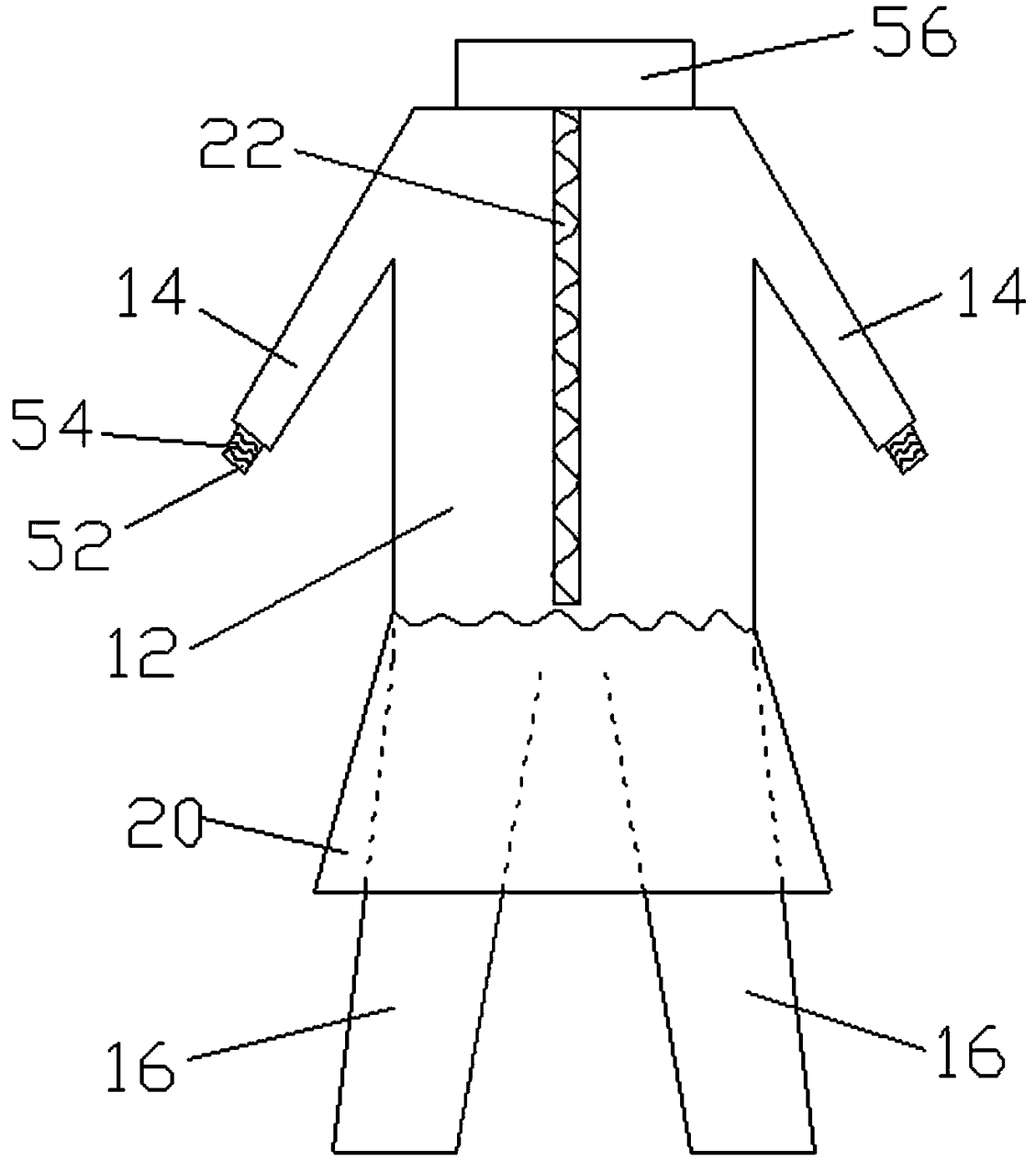 Multifunctional surgical gown