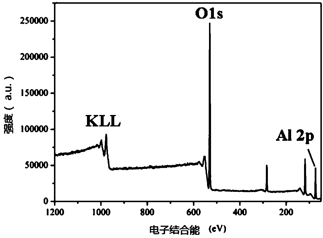Space molecular pollutant adsorption material and preparation method thereof