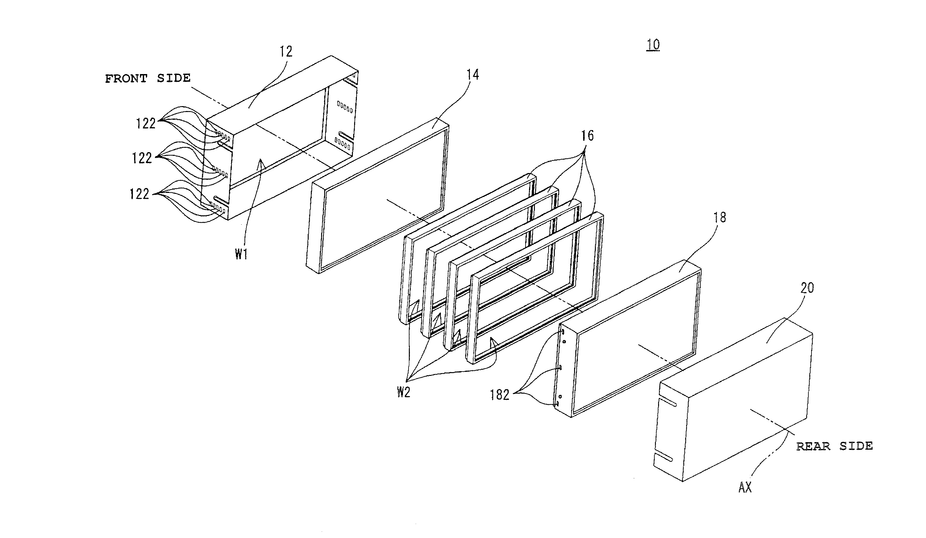 Liquid crystal display device and apparatus with display function