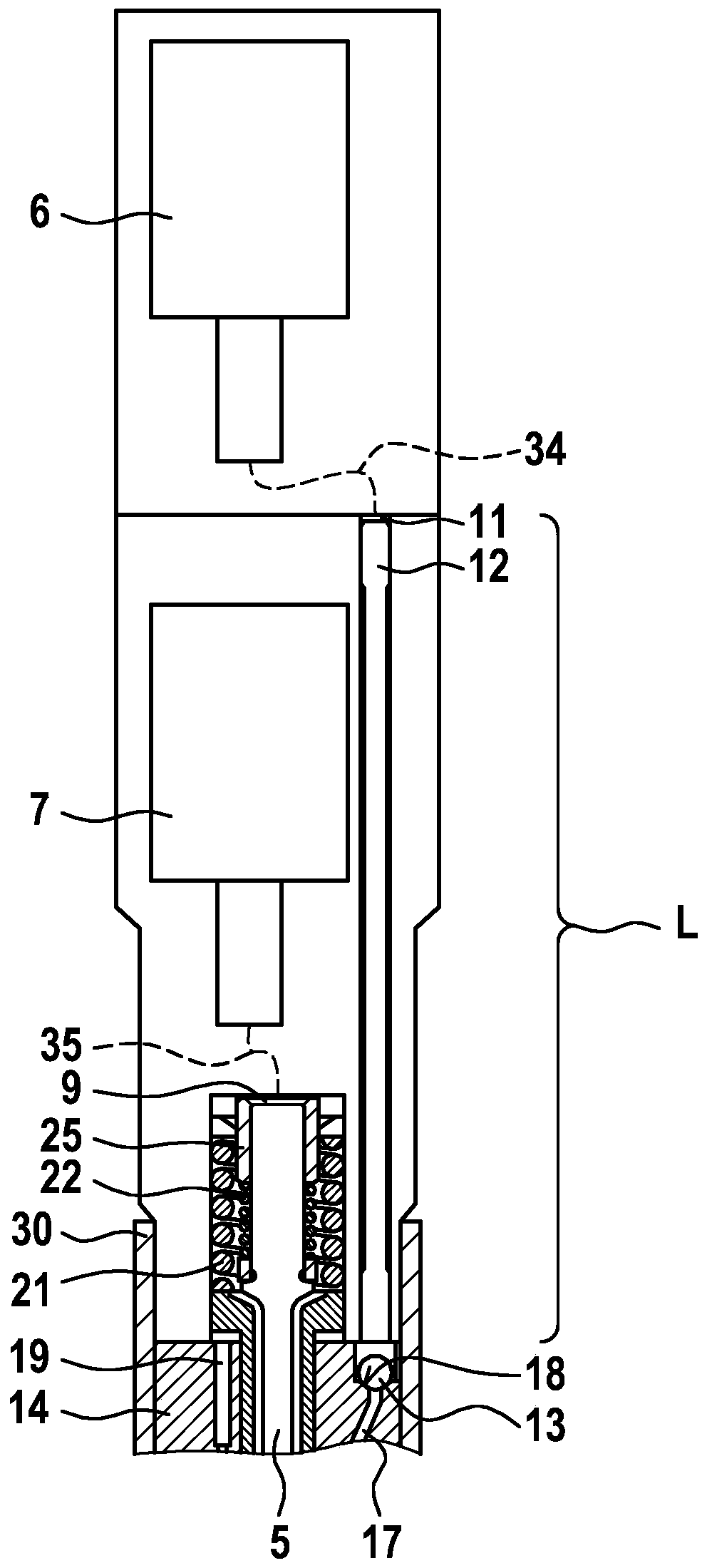 Fuel injection valve for injecting a gaseous and/or liquid fuel