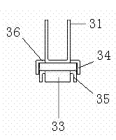 Double-torsion spring mounting bracket and manufacturing method thereof