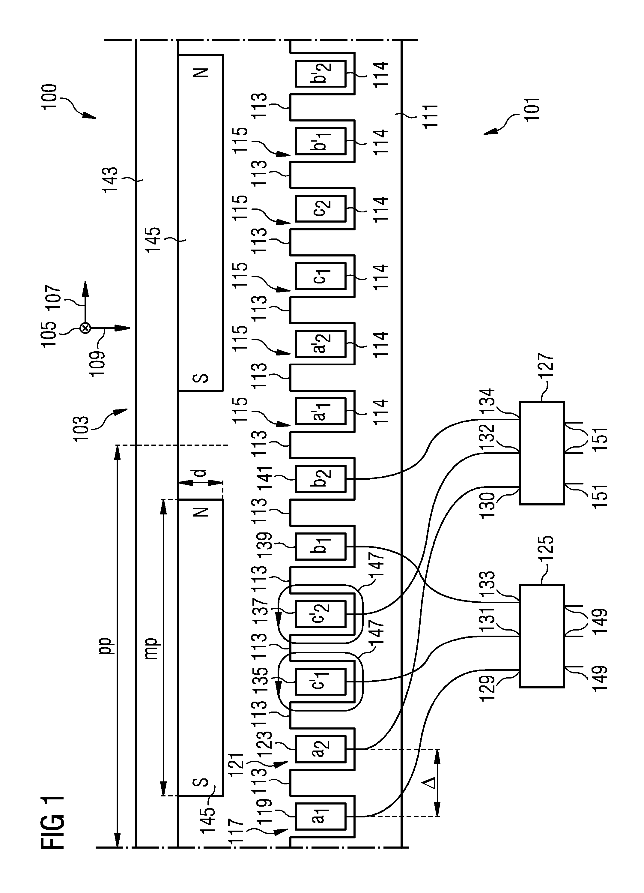 Stator arrangement and electrical generator