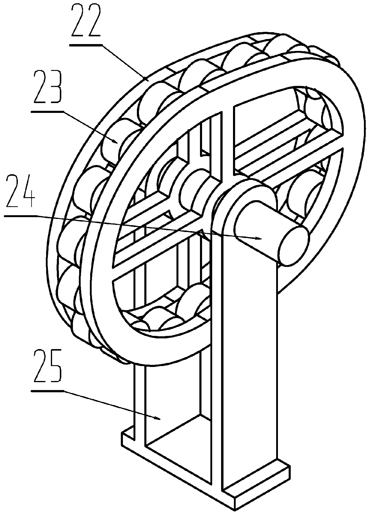 Device for collecting and recovering surgical tools