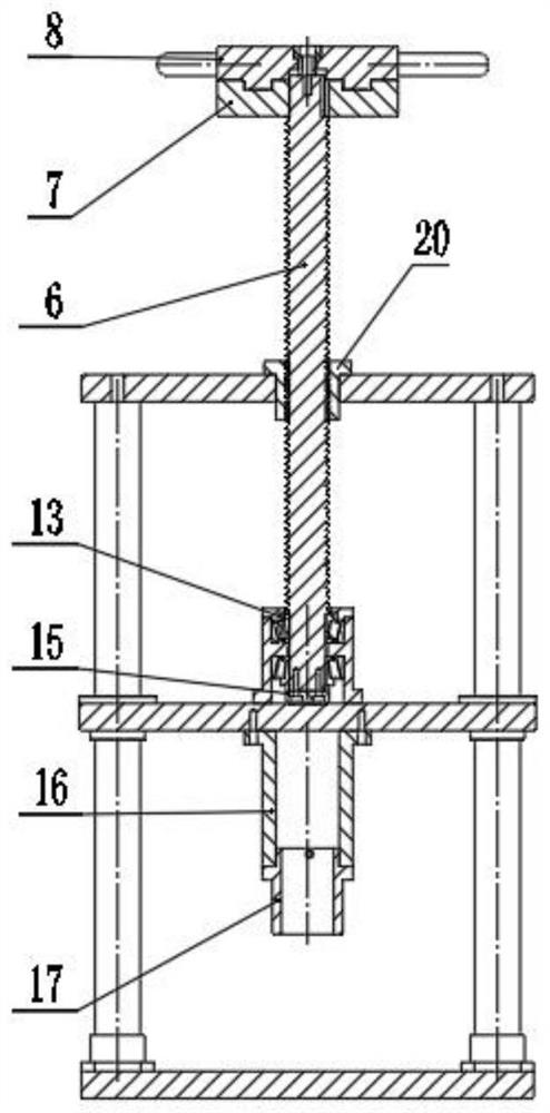 Precise spindle mounting auxiliary mechanism of multi-wire cutting equipment