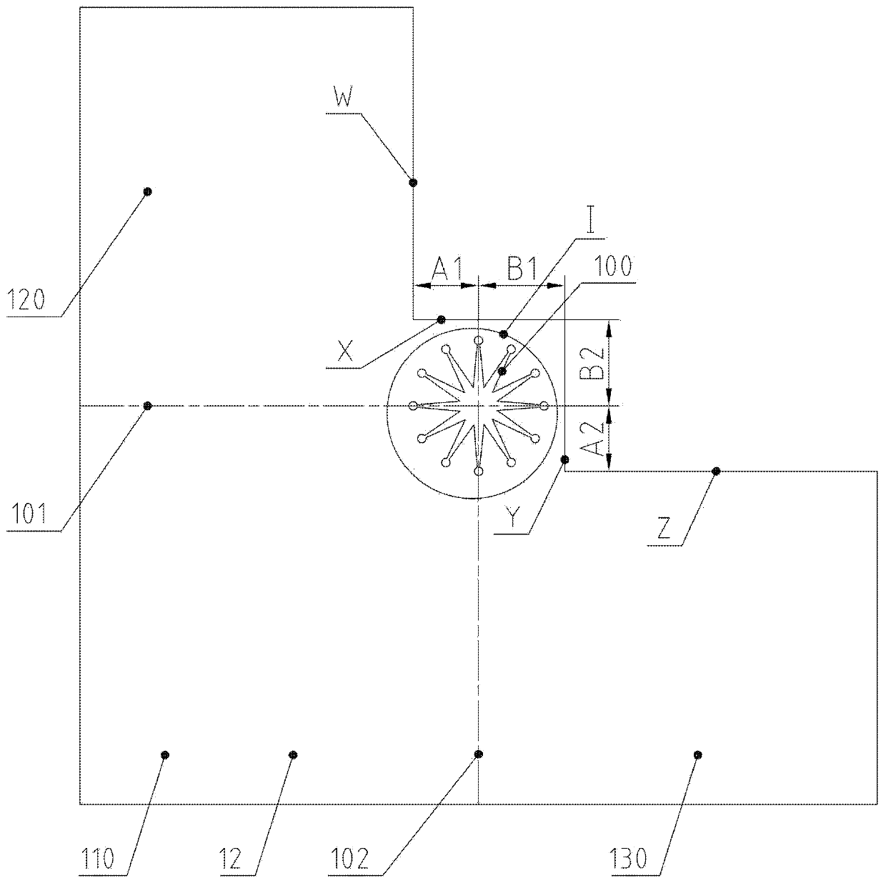 Manufacturing method of sheet metal shell with circular arc fluted edge meeting spherical apex