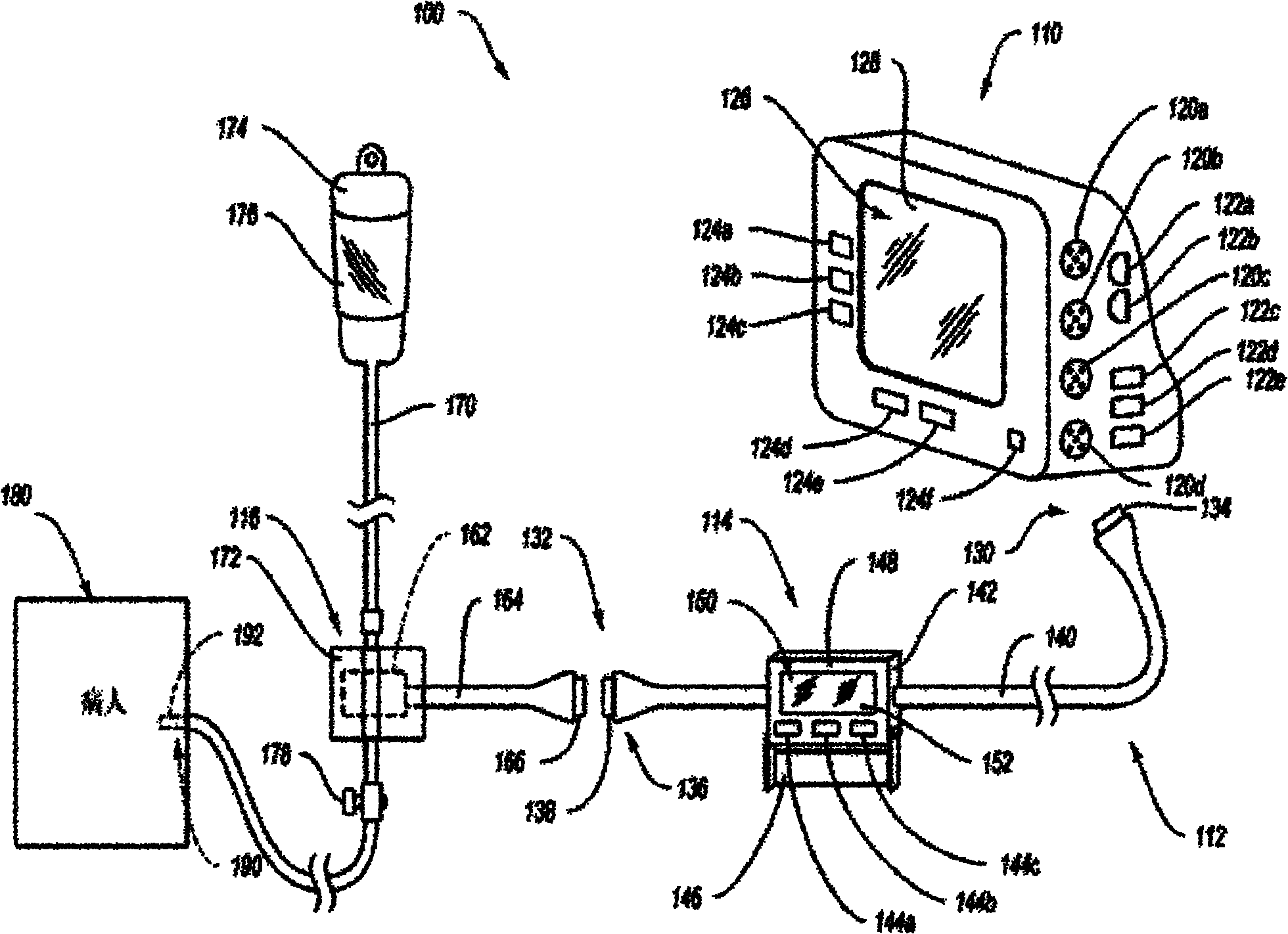 Patient monitoring system, information transmission system and method thereof