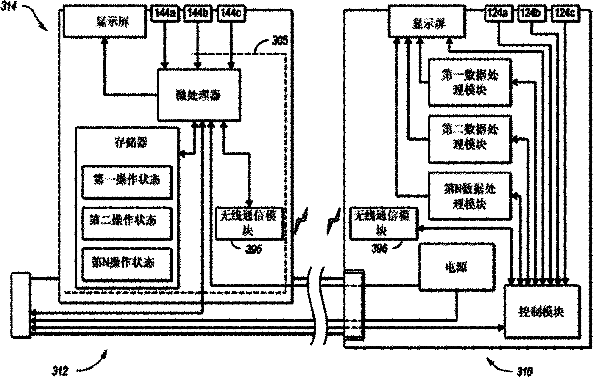 Patient monitoring system, information transmission system and method thereof