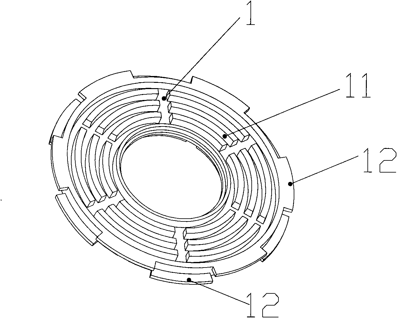 Motor end cover as well as manufacture method and applied motor thereof