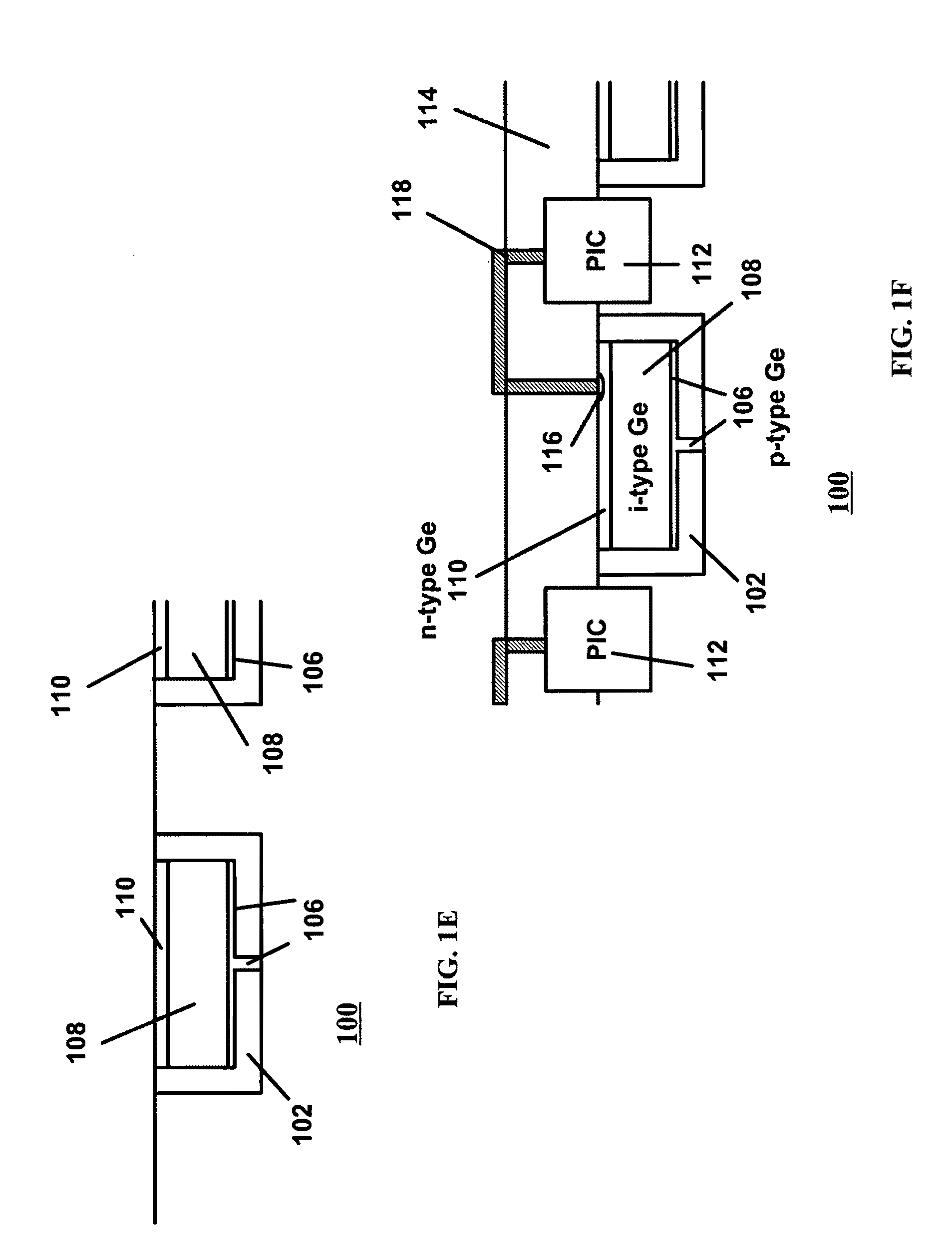 Hybrid imaging sensor with approximately equal potential photodiodes