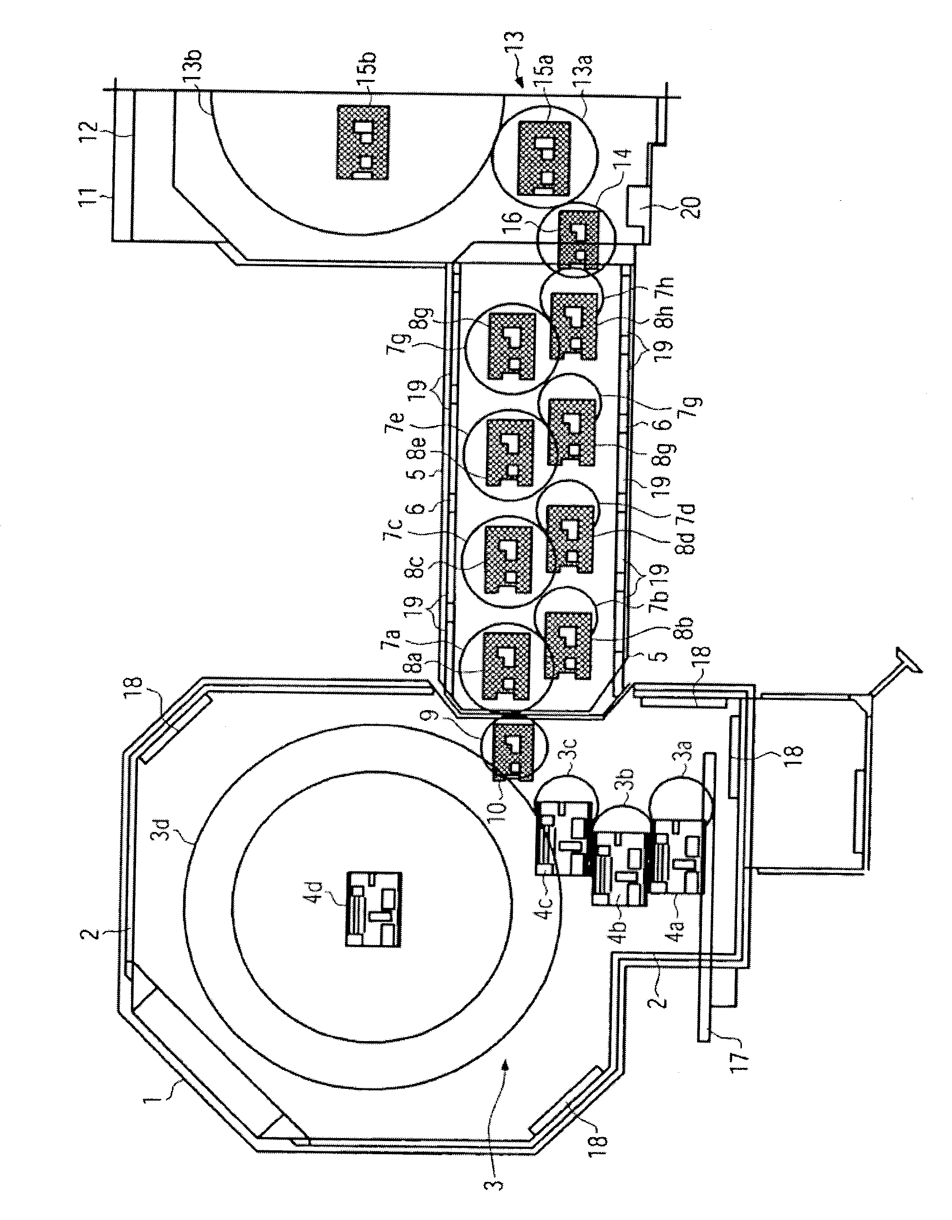 Bottle treatment system having safety unit