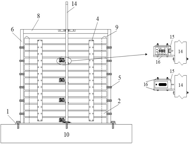 Experimental testing system capable of being used for soil mass seismic response under special and complex site conditions