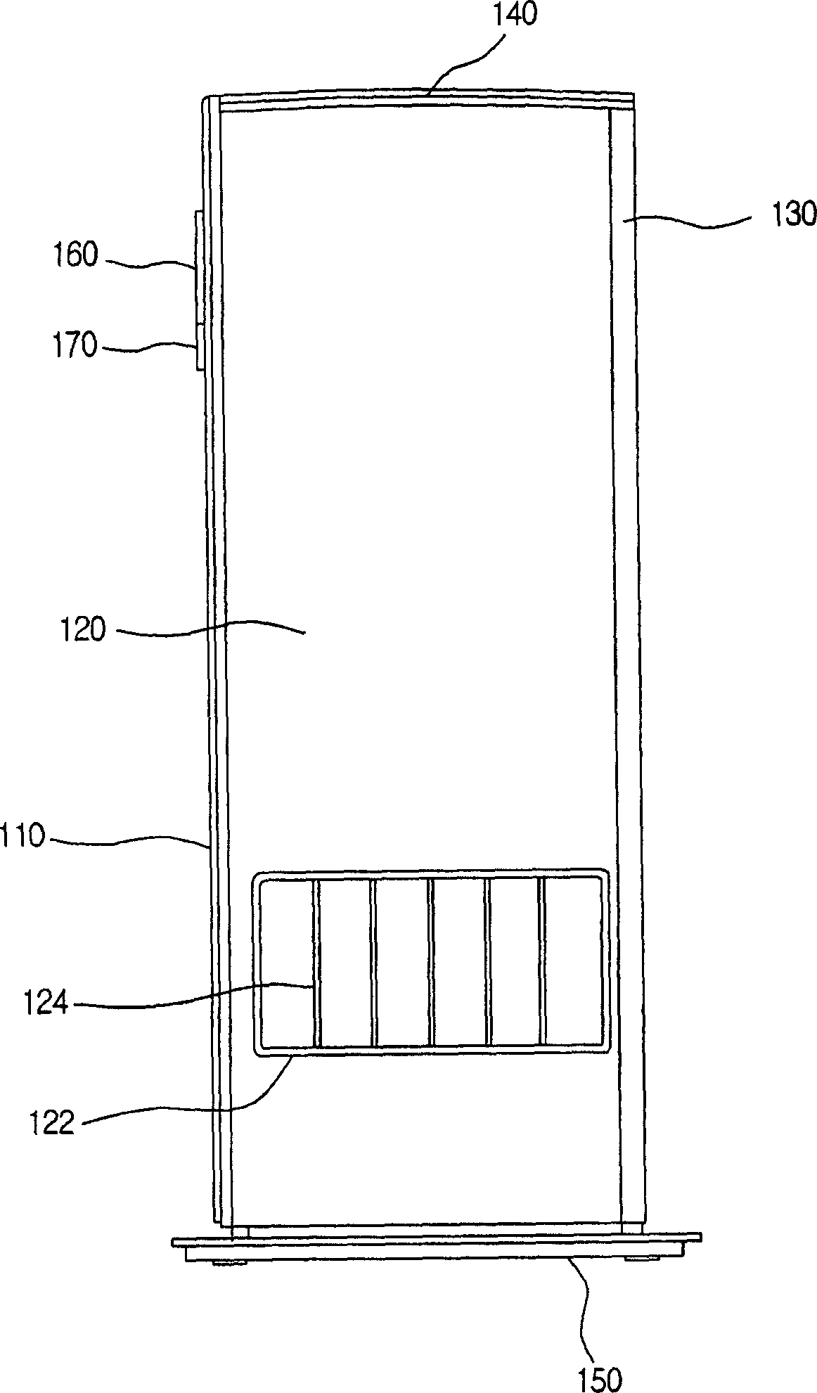 Air conditioner having an enhanced user perception